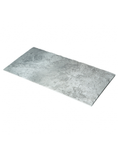 Strata - 50x25 cm Platter - Anthracite