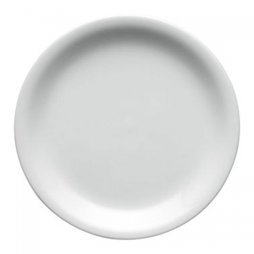 Superwhite Plate Narrow Rim 22cm 8.5 inch (Pack of 12)