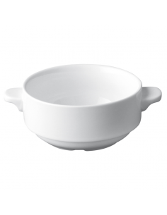 Superwhite Soup Bowl 28cl (Pack of 12)