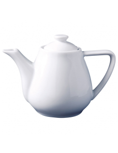 Superwhite Teapot 46cl (Pack of 4)