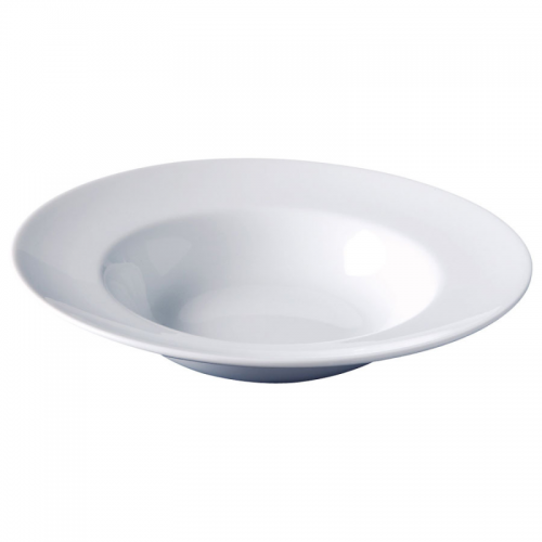 Superwhite Winged Pasta/Soup Dish 26cm (Pack of 6)