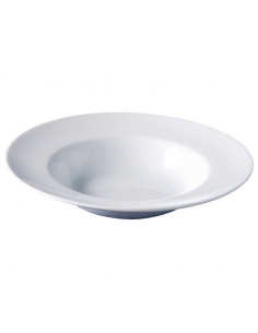 Superwhite Winged Pasta/Soup Dish 30cm (Pack of 6)