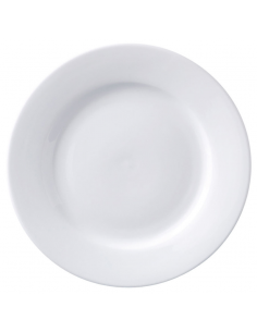 Superwhite Winged Plate 17cm (Pack of 12)