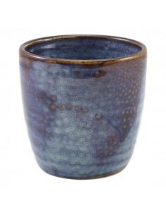Terra Porcelain Aqua Blue Chip Cup 32cl/11.25oz - Pack of 6