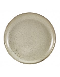 Terra Porcelain Grey Coupe Plate 24cm - Pack of 6