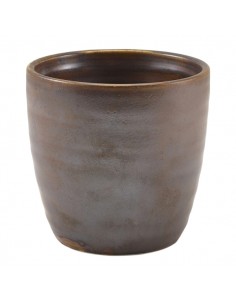 Terra Porcelain Rustic Copper Chip Cup 32cl/11.25oz - Pack of 6