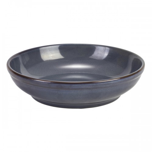 Terra Stoneware Rustic Blue Coupe Bowl 27.5cm - Pack of 6