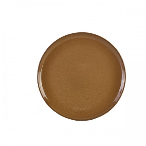 Terra Stoneware Rustic Brown Pizza Plate 33.5cm - Pack of 6