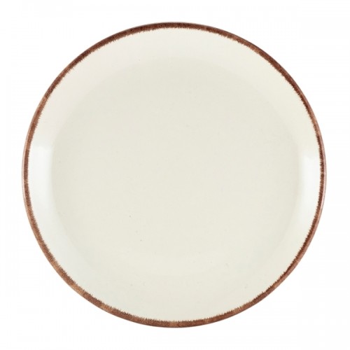 Terra Stoneware Sereno Brown Coupe Plate 19cm - Pack of 6