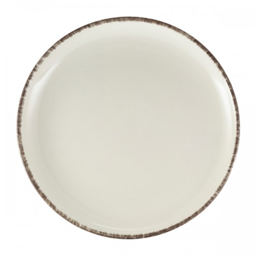 Terra Stoneware Sereno Grey Coupe Plate 27.5cm - Pack of 6