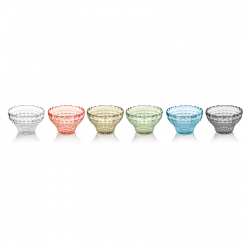 Tiffany Set Of 6 Serving Cups 12cm Assorted Colours