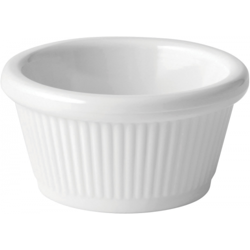 UTOPIA -Fluted White Ramekin 2oz (6cl)