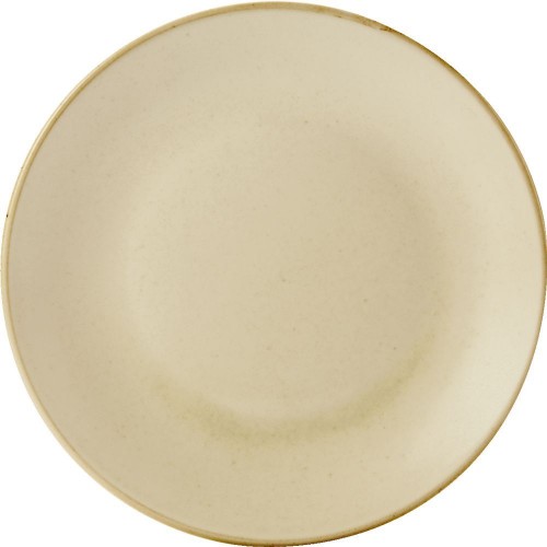 Wheat Coupe Plate 28cm/11" - Pack of 6