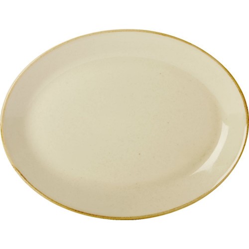 Wheat Oval Plate 30cm/12" - Pack of 6