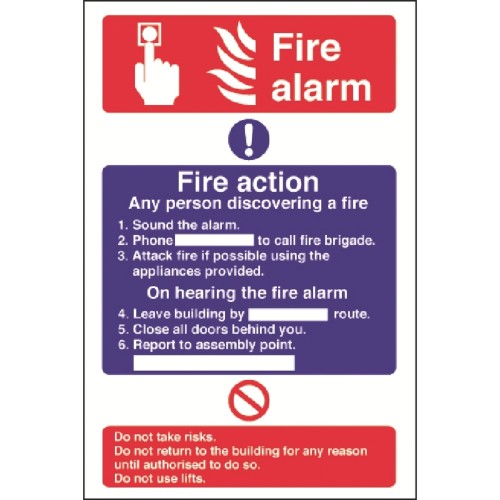 Fire Alarm/Fire Action