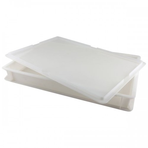 Dough Box 60X40X7.5cm 14Lt Cap White