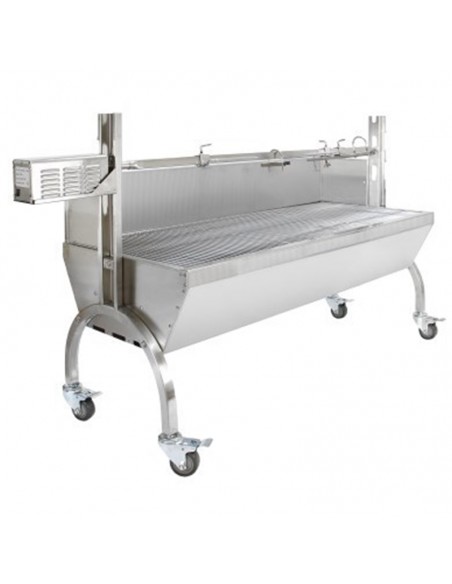 Mr Hog Roast Spit BBQ Pig Roaster Machine Stainless Steel Rotisserie Roasting Motor 90kg