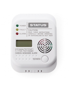 Status Carbon Monoxide CO Digital Alarm