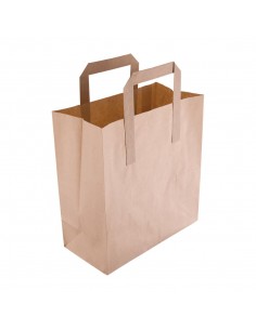 Fiesta Recycled Brown Paper Carrier Bags Small