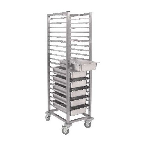 Parry SCT900 Stainless Steel Gastronorm Tray Trolley
