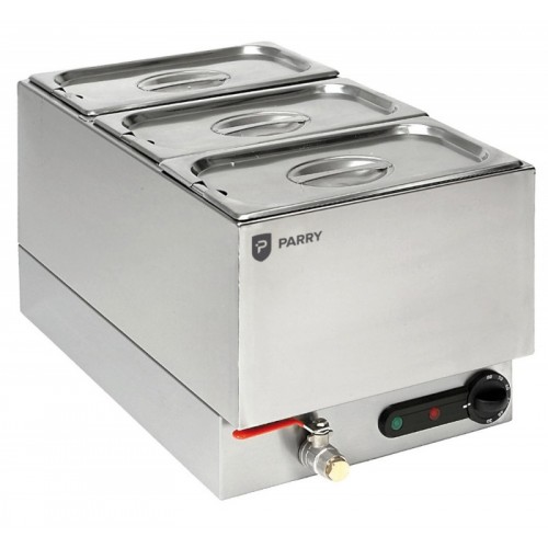 Parry 1885FB 3 x 13 GN Electric Wet Heat Bain Marie