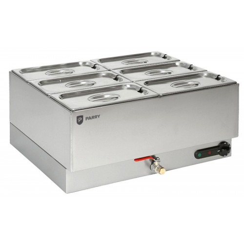 Parry 1985 6 x 13 GN Electric Wet Heat Bain Marie