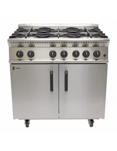 Parry GB6 Natural Gas 6 Burner Oven