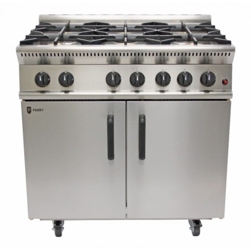 Parry GB6 Natural Gas 6 Burner Oven