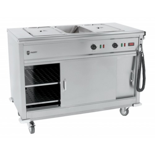 Parry MSB9 990mm Wide Bain Marie Top Mobile Servery