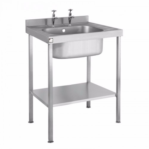 Parry SINK0870SBND 800mm Single Bowl Sink Without Drainer