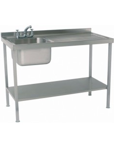 Parry SINK1060R 1000mm Single Bowl Sink With Single Right Drainer
