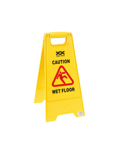 Warning Sign Folding Wet Floor