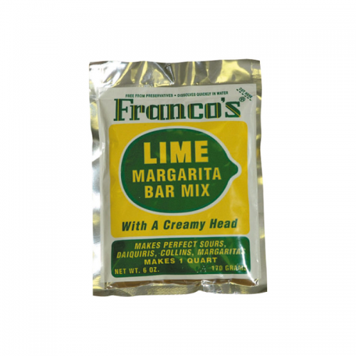 Franco's Bar Mix Lime 12 x 1 Litre Sachets (Pack of 12)