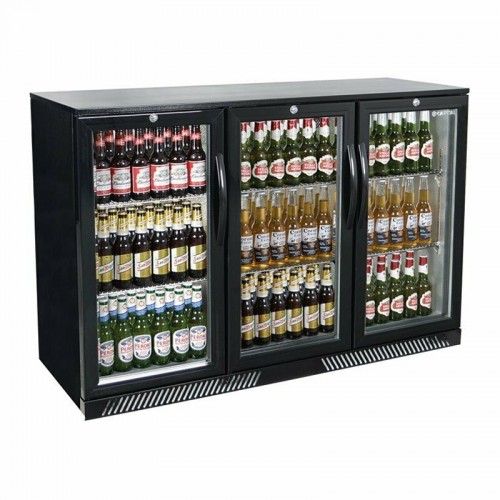 Triple Door Bottle Cooler Beer Fridge 1330 x 500 x 900 Holds 305 Bottles