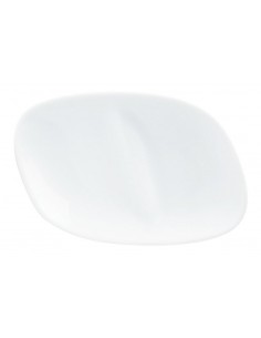 Perspective Divided Dip Tray 9x13cm/3.5"x5" - Pack of 6