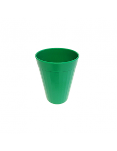 Polycarbonate Tumbler Fluted 7oz Green