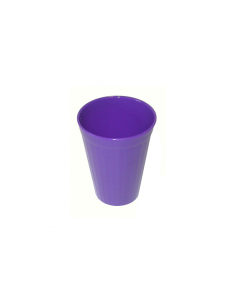 Polycarbonate Tumbler Fluted 5.25oz Purple