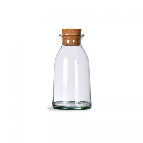 Broadwell Bottle, Small- Recycled Glass