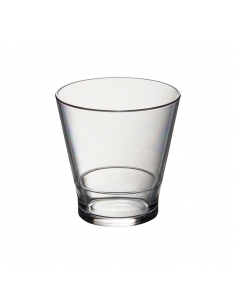 Whisky Style Tumbler 255ml Clear