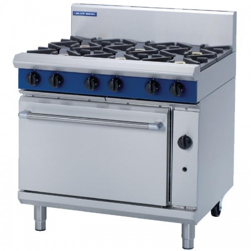 Blue Seal Evolution G506D-P 6 Burner Propane Gas Oven Range - F245-P