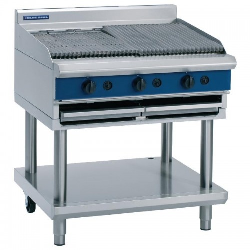 Blue Seal Evolution G596-LS-N 900mm Natural Gas Chargrill - G034-N