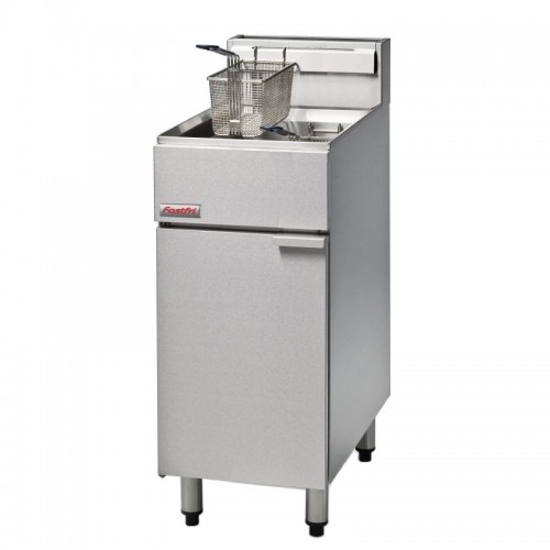 Blue Seal FastFri FF18-N 18 Ltr Freestanding Single Tank Natural Gas Fryer - CM602-N