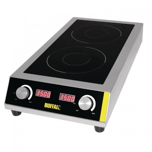 Buffalo GF239 7000W Twin Zone Induction Hob