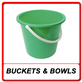Next Day Catering Cleaning Equipment - Buckets and Bowls