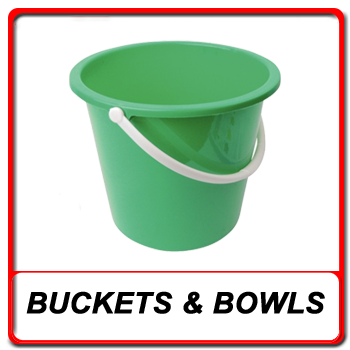 Next Day Catering Cleaning Equipment - Buckets and Bowls