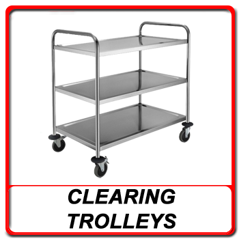 Next Day Catering Trolleys and Shelving - Clearing Trolleys