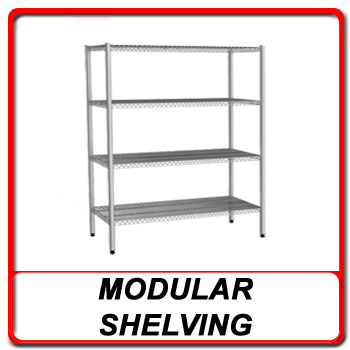 Next Day Catering Trolleys and Shelving - Modular Shelving