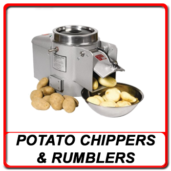 Next Day Catering Appliances - Potato Chippers and Rumblers