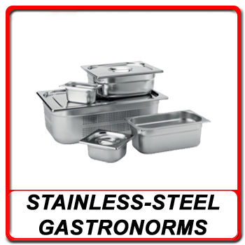 Next Day Catering Food Storage - Stainless-Steel Gastronorms