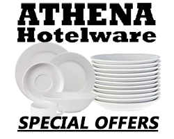 White Athena Hotelware Oatmeal Bowls 150mm Pack of 12 